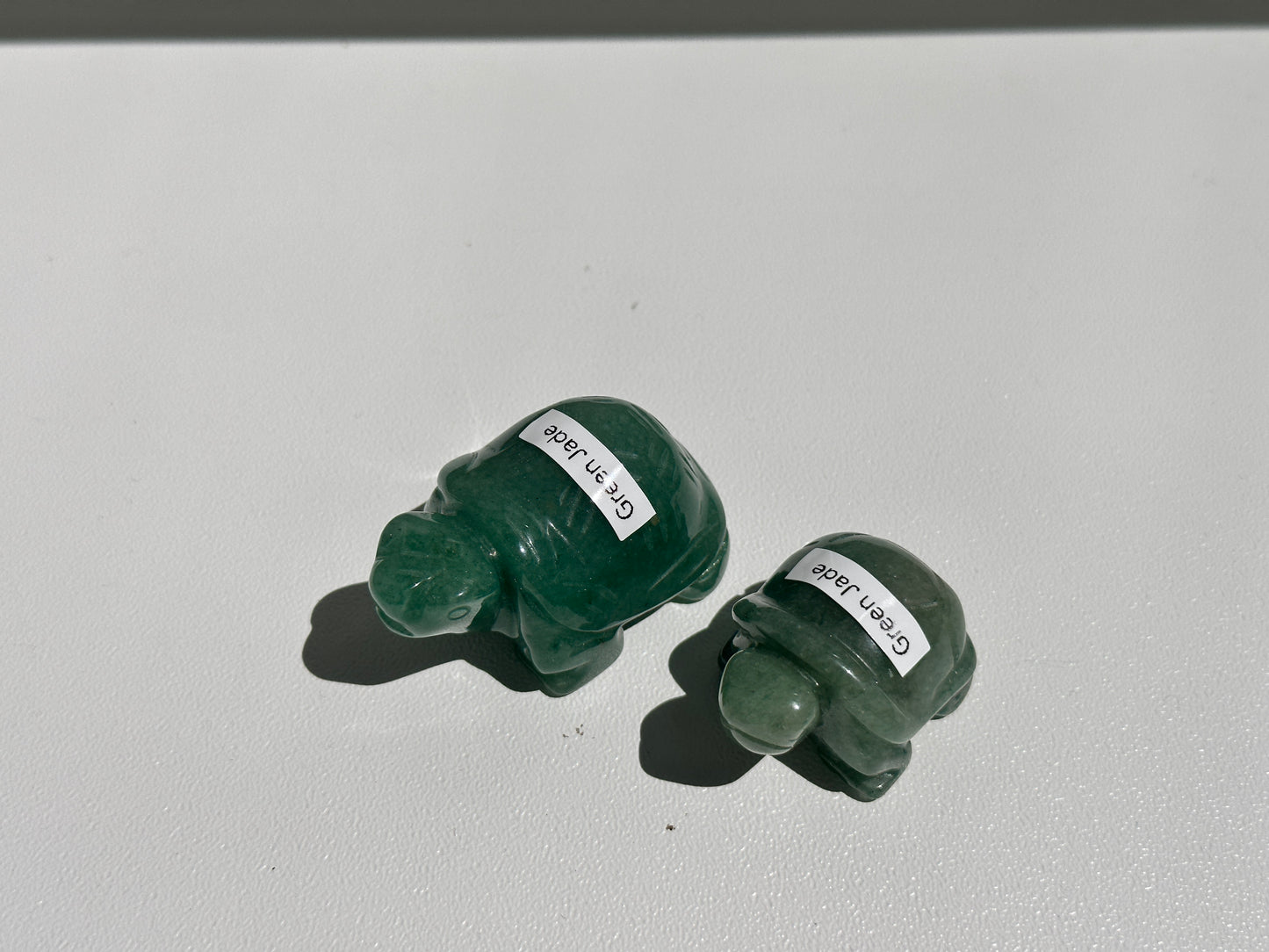 Green Jade Turtle Pair